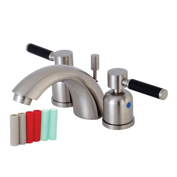 KB8958DKL Mini-Widespread Bathroom Faucet, Brushed Nickel